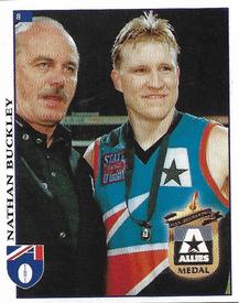 1998 Select AFL Stickers #8 Nathan Buckley Front